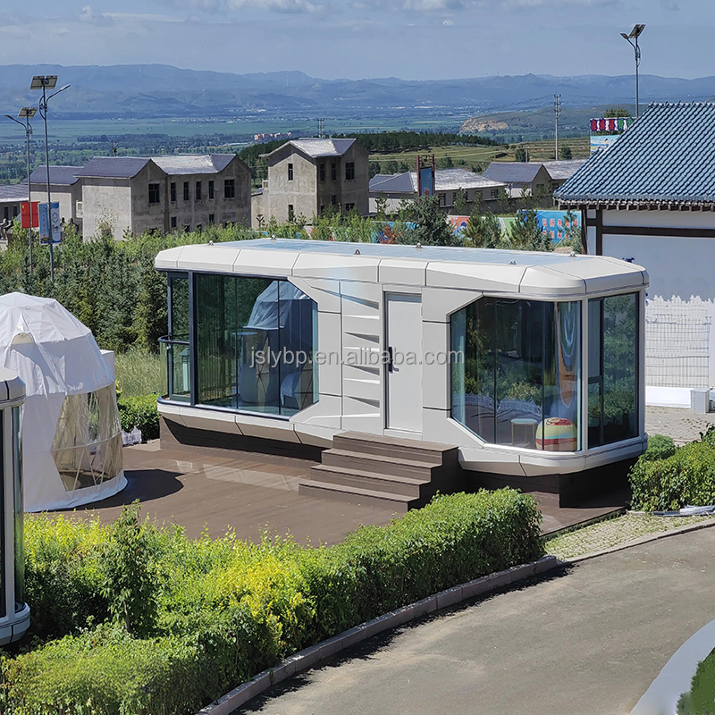Space capsule house for a scenic resort accommodation project